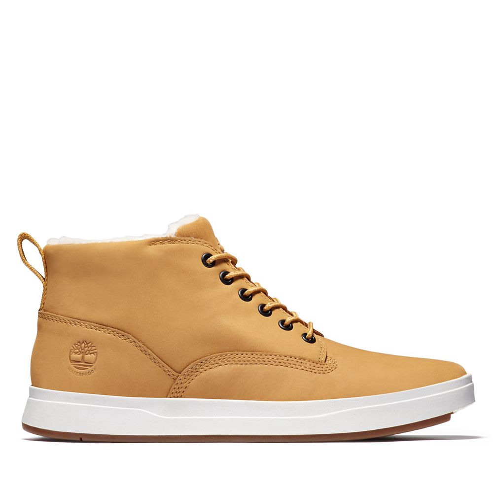 Bocanci Chukka Timberland Barbati Maro - Davis Square Waterproof - Romania - ASIWJO475